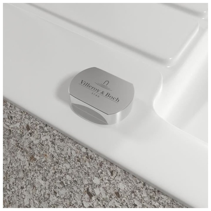 VILLEROY & BOCH - Evier 60 - Céramique - blanc réversible Architectu