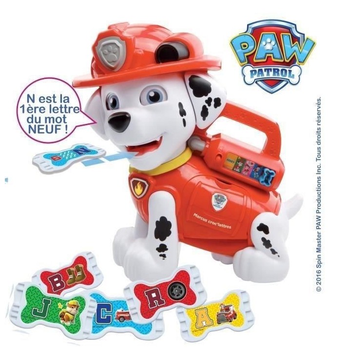 VTECH - Pat' Patrouille Marcus, Croc'Lettres