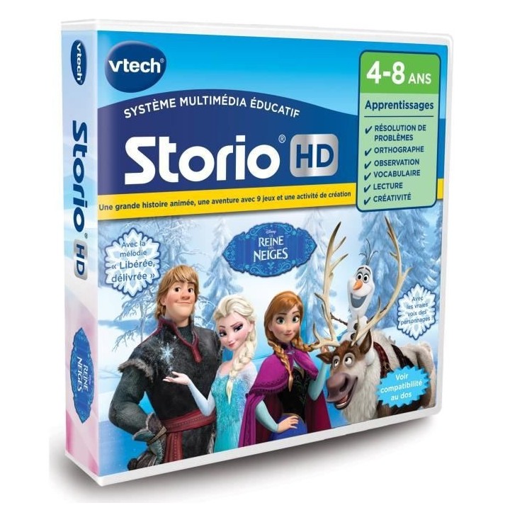 VTECH - Jeu Éducatif Storio - La Reine Des Neiges