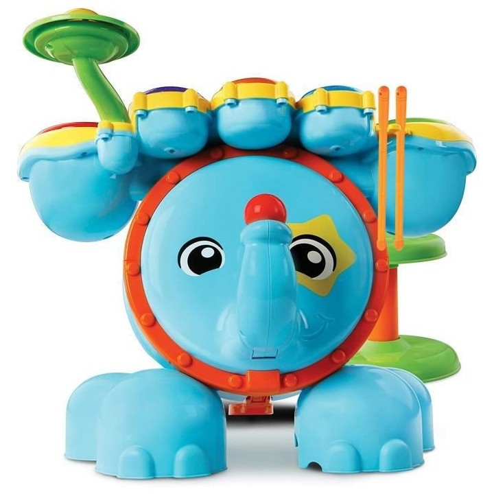 VTECH BABY - Jungle Rock - Batterie Eléphant - Jouet Musical Enfant -