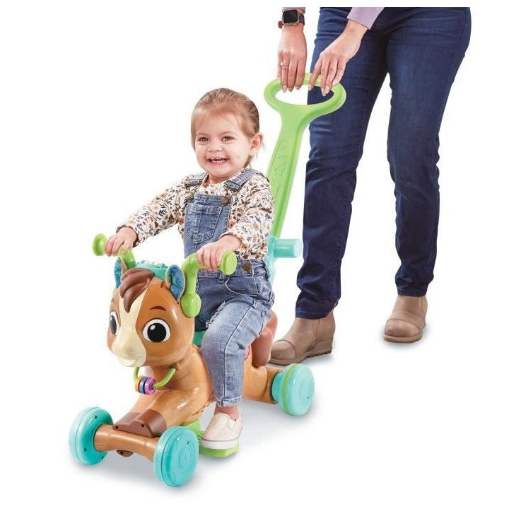 VTECH BABY - Joey, Mon Porteur Trotti-Magique 4 en 1
