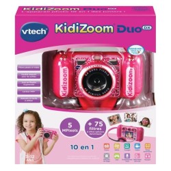 VTECH - Kidizoom Duo DX Rose - Appareil Photo Enfant