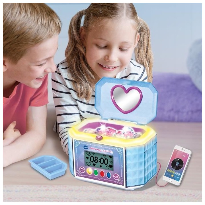 VTECH - Kidisecrets - Ma Boîte a Bijoux Bleue