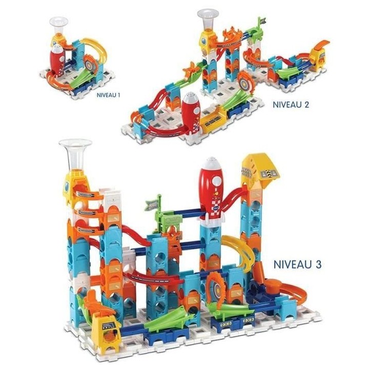 VTECH - Marble Rush Circuit a Billes - Rocket Set Electronic M100E