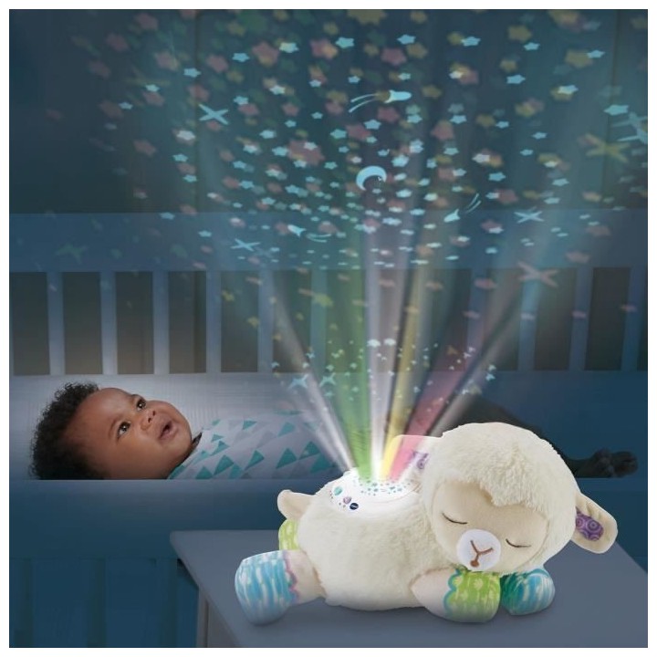 VTECH BABY - Manon, Lumi Mouton Nuit Etoilée 3 en 1