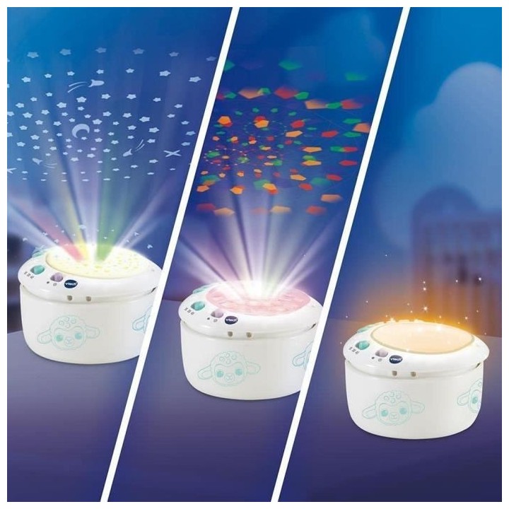 VTECH BABY - Manon, Lumi Mouton Nuit Etoilée 3 en 1