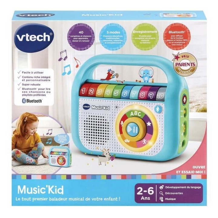 VTECH BABY - Music'kid - Baladeur Musical