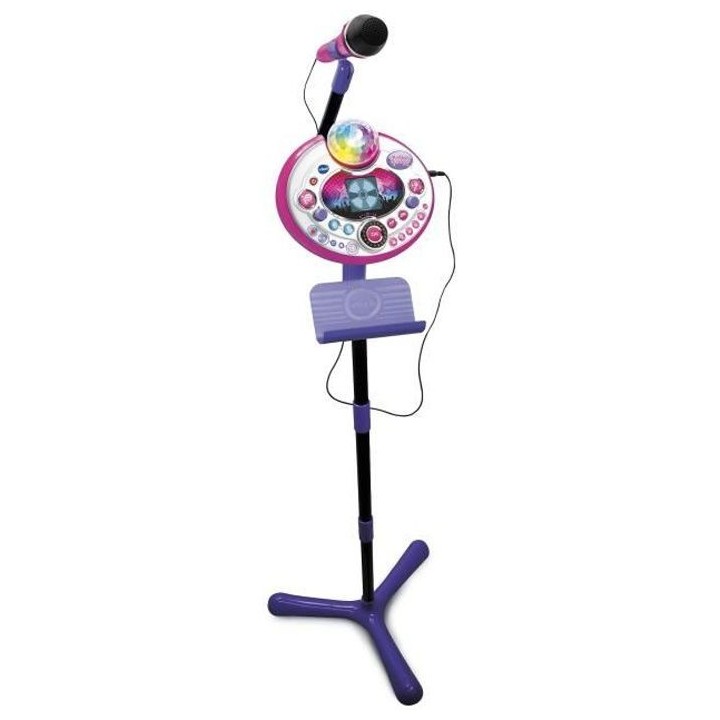 VTECH - Kidi Superstar Lightshow Rose - Micro Karaoké Enfant