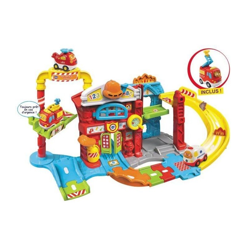 VTECH - Tut Tut Bolides - Maxi Caserne De Pompiers (+ Louis, Sos Incendie)