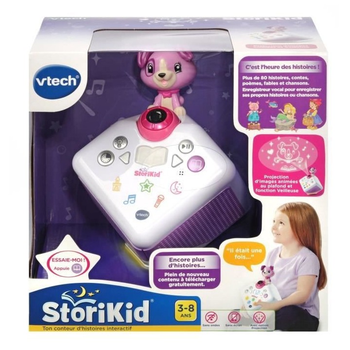 VTECH - Storikid - Mon Conteur d'Histoires - Rose
