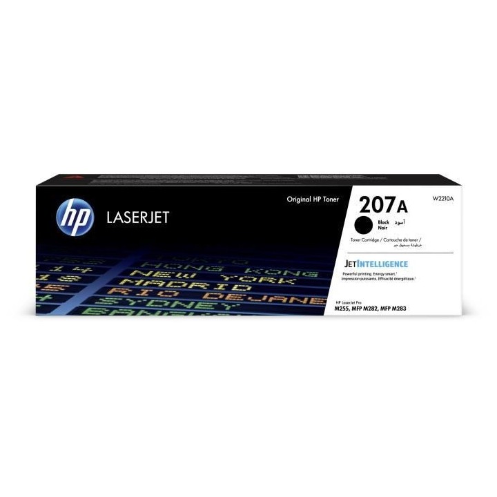 Toner Authentique HP Noir 207A W2210A - HP - Pour Color LaserJet Pro M