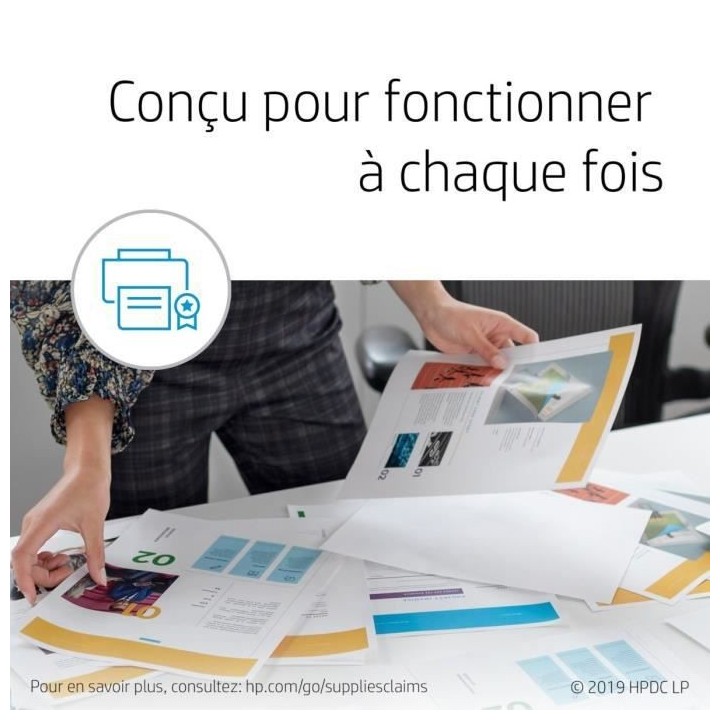 Toner Authentique HP Noir 207A W2210A - HP - Pour Color LaserJet Pro M