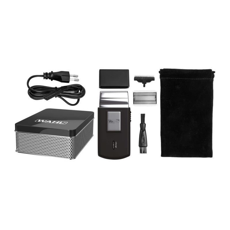 WAHL Rasoir de voyage Travel Shaver 03615-1016 - Rechargeable, léger et compact