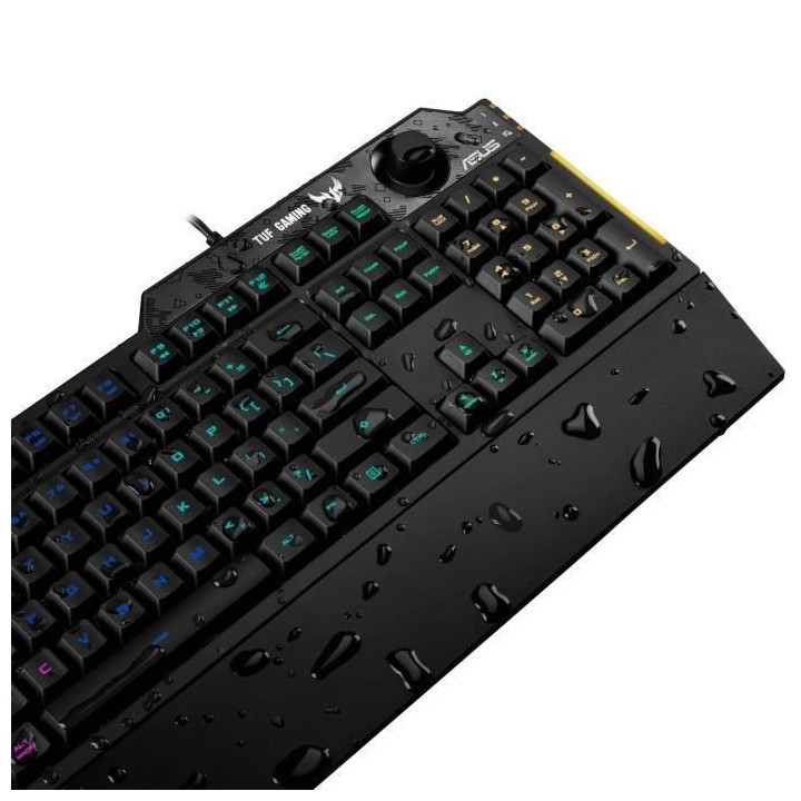 ASUS Clavier Gaming TUF K1 - Membrane RGB Aura Sync AZERTY