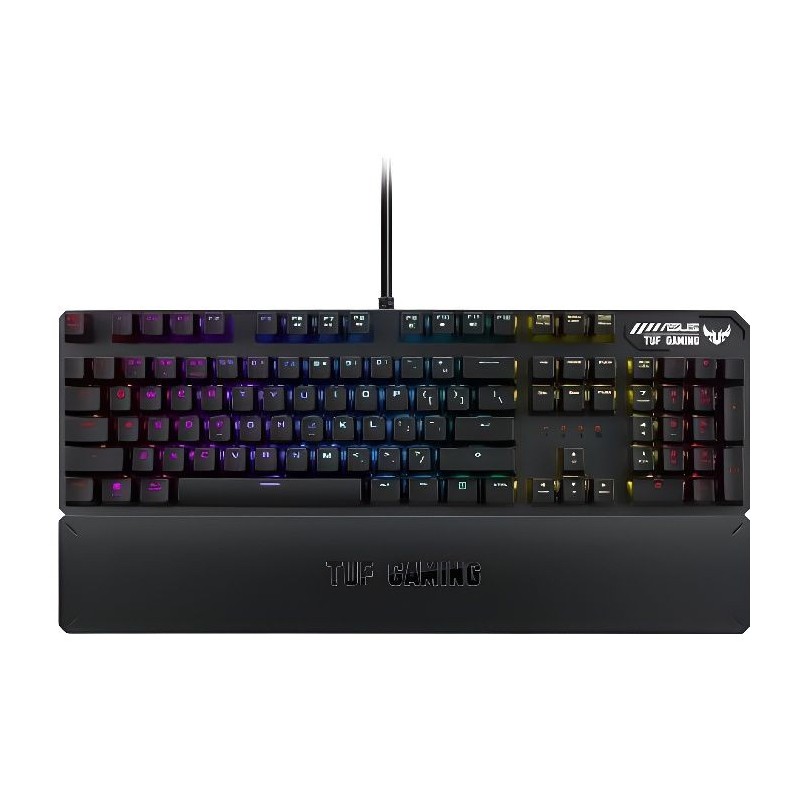 ASUS - Clavier Gaming ASUS TUF K3 - Switches mécaniques Khail - RGB Aura Sync