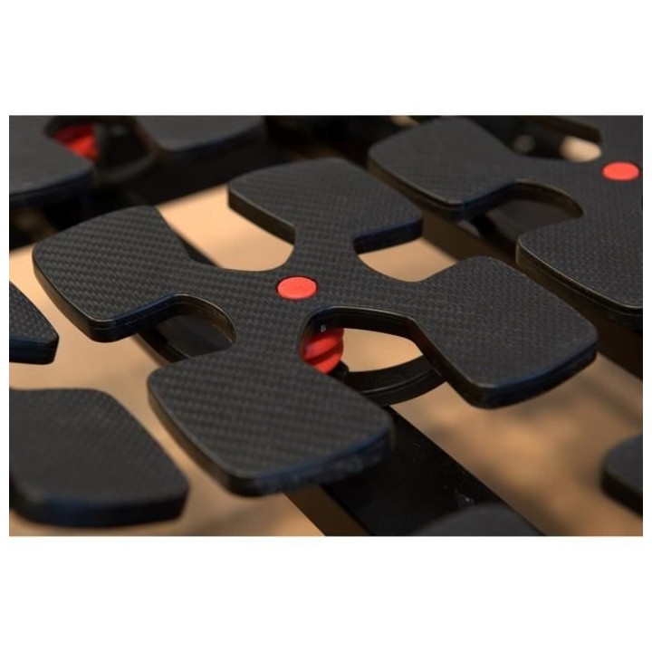 MURCIE Ensemble matelas + sommiers relaxation 2 x 80 x 200 - Mousse -