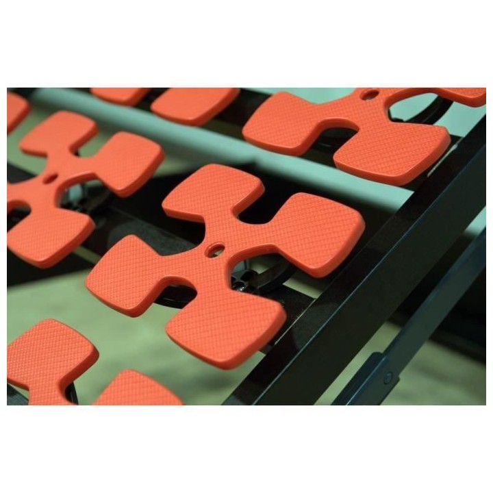 MURCIE Ensemble matelas + sommiers relaxation 2 x 80 x 200 - Mousse -