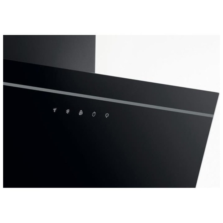 Hotte décorative - WHIRLPOOL AKR62FLTK - Larg 60 cm - Evacuation/recy