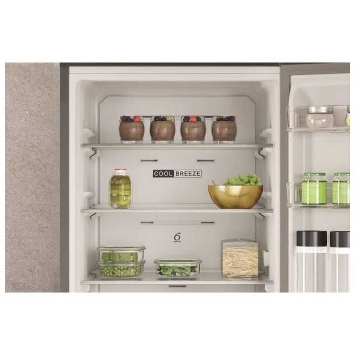 Réfrigérateur congélateur bas WHIRLPOOL - W7X81IOX - 335 L (231 + 1