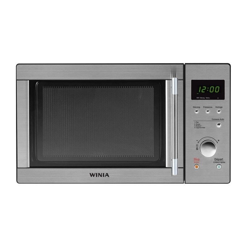 Micro-ondes WINIA - WKOR-9G7R - INOX - l38 x L46,5 x h28 cm - 26L