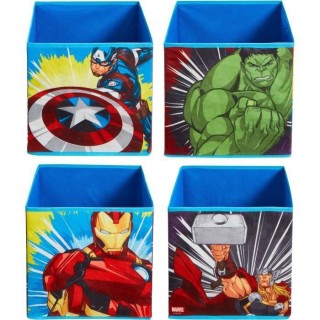 AVENGERS Cubes de rangement pour jouets enfants