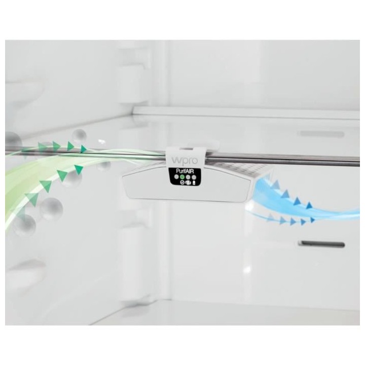 WPRO PUR100 FILTRE ANTIODEURS ET ANTIBACTÉRIEN AVEC SUPPORT POUR RÉF