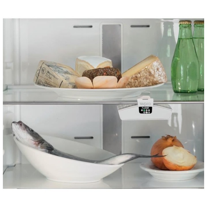 WPRO PUR100 FILTRE ANTIODEURS ET ANTIBACTÉRIEN AVEC SUPPORT POUR RÉF