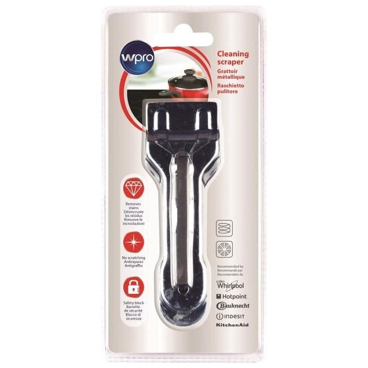 WPRO SCR300 GRATTOIR POUR PLAQUE VITROCÉRAMIQUE/VERRE