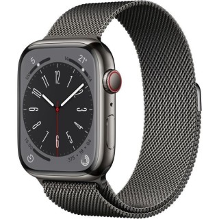 Apple Watch Series 8 GPS + Cellular - 45mm - Boîtier Graphite Stainle