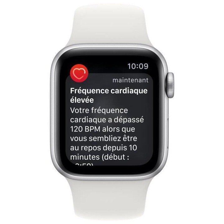 Apple Watch SE GPS (2e génération) + Cellular - 40mm - Boîtier Silv