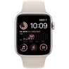 Apple Watch SE GPS (2e génération) - 44mm - Boîtier Starlight Aluminium - Bracelet Starlight Sport Band Regular