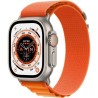 Apple Watch Ultra GPS + Cellular - 49mm - Titanium - Bracelet Orange Alpine Loop - Medium