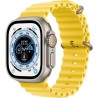 Apple Watch Ultra GPS + Cellular - 49mm - Titanium - Bracelet Yellow Ocean Band