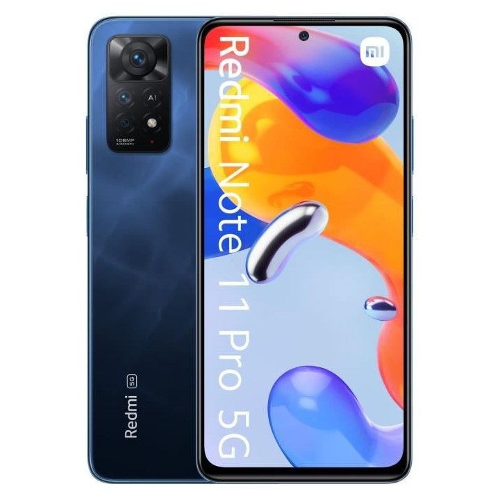 XIAOMI Redmi Note 11 Pro 128Go 5G Bleu