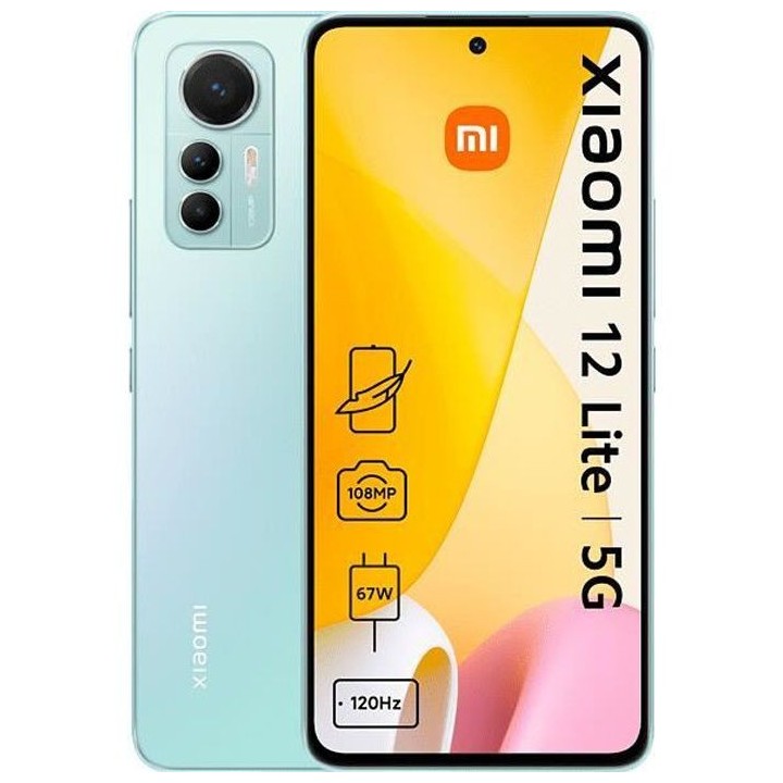 XIAOMI 12 Lite 8Go+128Go 5G Vert