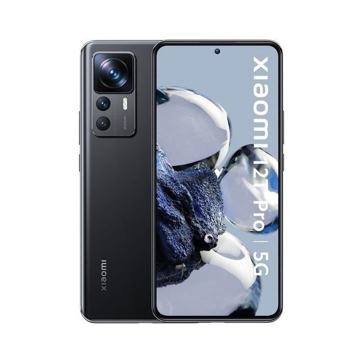 XIAOMI 12T Pro - 8 Go 256 Go - Noir cosmique