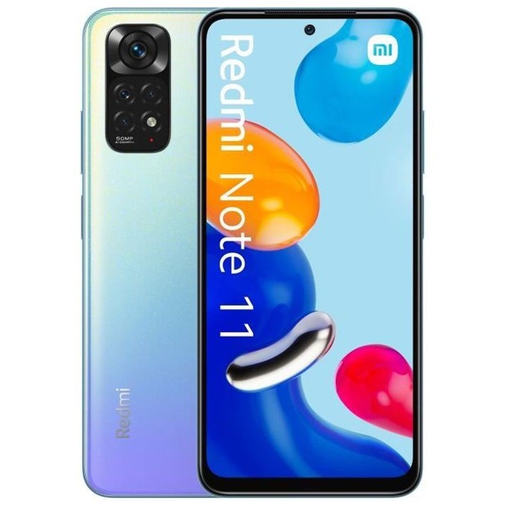 XIAOMI Redmi Note 11 128Go 4G Azur Celeste