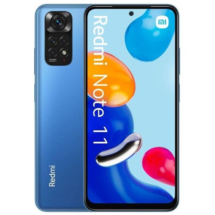 XIAOMI Redmi Note 11 128Go 4G Bleu