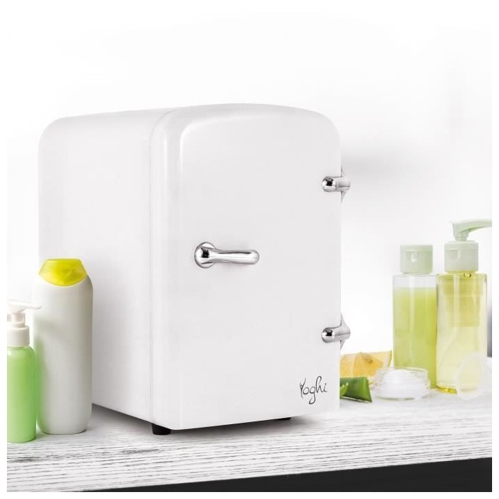 YOGHI Mini Réfrigérateur 4 L Cosmétiques versatile et silencieux -