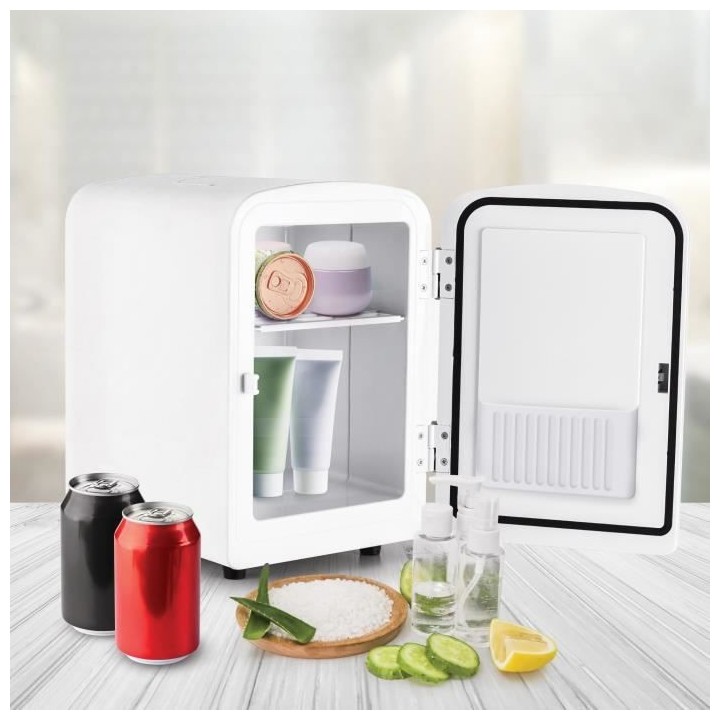 YOGHI Mini Réfrigérateur 4 L Cosmétiques versatile et silencieux -