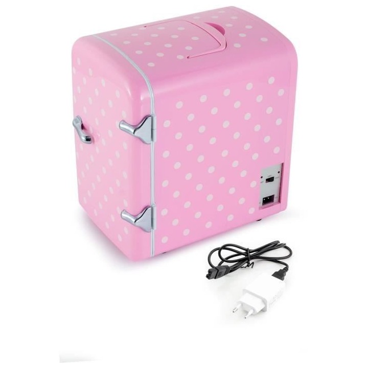 YOGHI Cold Beauty Pea - Mini réfrigérateur 4L - 40W - Versatile et s