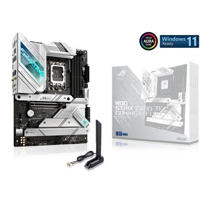 Carte Mere - ASUS - ROG STRIX Z690-A GAMING WIFI D4 - (90MB18K0-M0EAY0