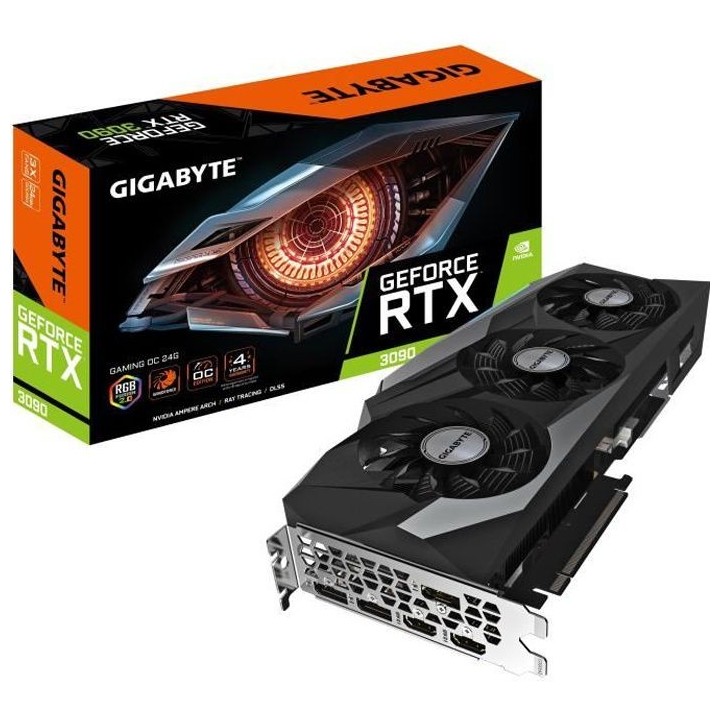 Carte graphique GIGABYTE GeForce RTX 3090 GAMING OC - 24 Go