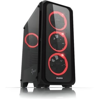 ZALMAN BOITIER PC Z7 Neo - Moyen Tour - Noir - Verre trempé - Format