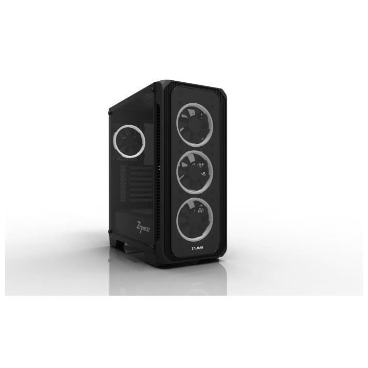 ZALMAN BOITIER PC Z7 Neo - Moyen Tour - Noir - Verre trempé - Format