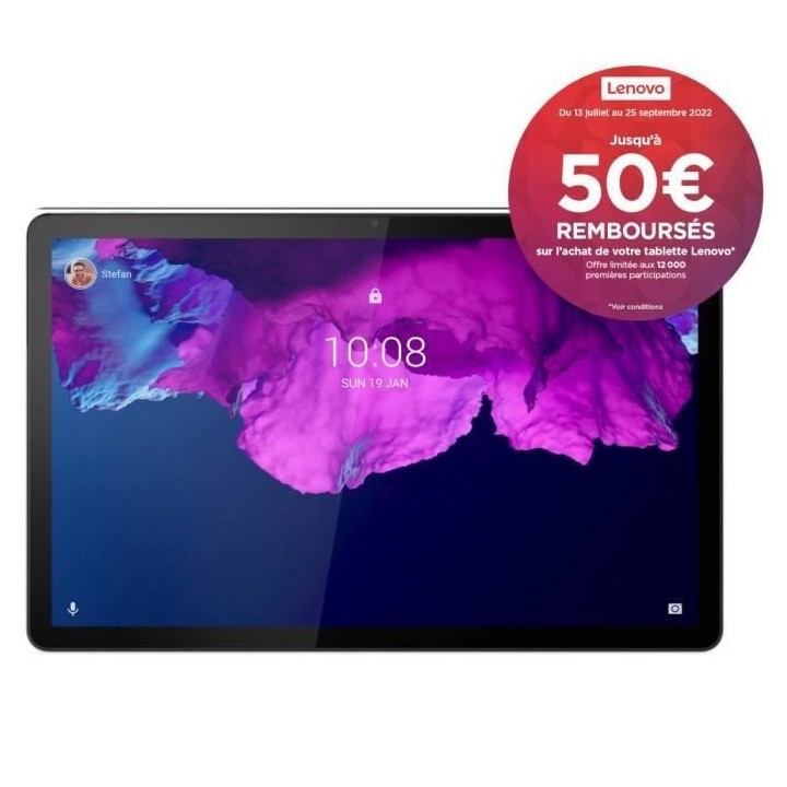 Tablette tactile - LENOVO P11 Plus - 11 2K - MediaTek Helio G90T - 4 G
