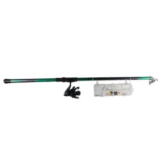 ZACK - Ensemble carnassiers jaguar 3m50 - 80/120g + boite d'accessoire