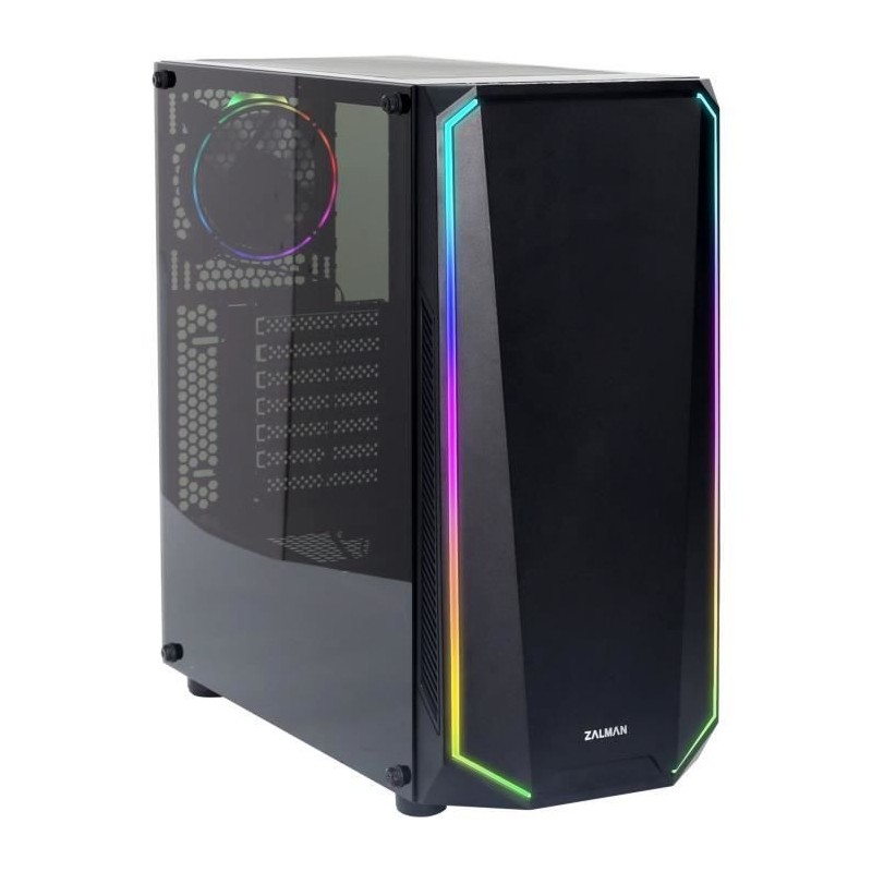 ZALMAN K1 REV.B A-RGB Noir - Boitier sans alimentation - Moyen tour - Format ATX