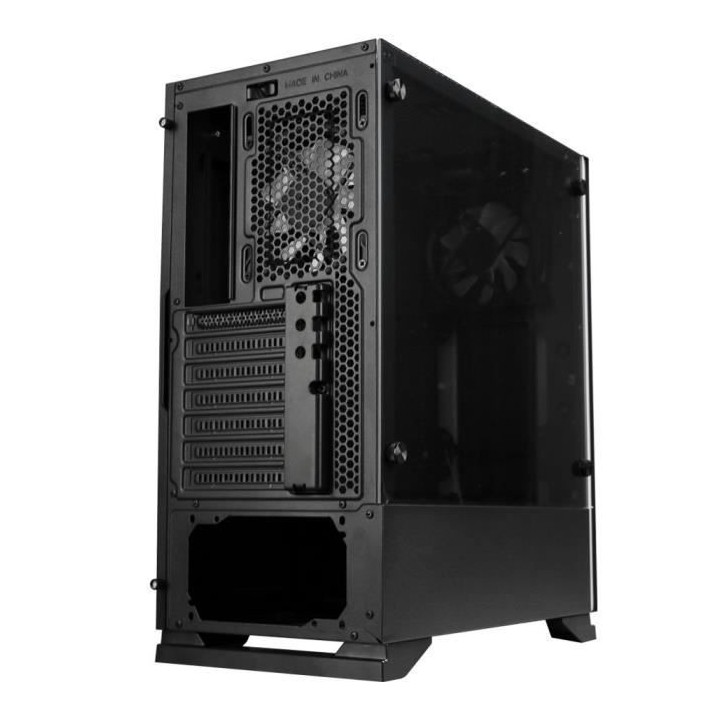 ZALMAN BOITIER PC S5 - Moyen Tour - Noir - Verre trempé - Format ATX