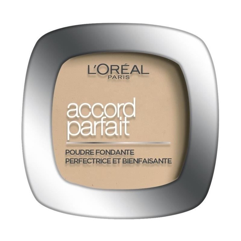 Fond de Teint Poudre L'OREAL PARIS Accord Parfait - 3.R Beige Rosé - 9 g